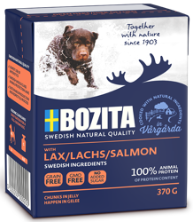 BOZITA Salmone per cani in gelatina 370g