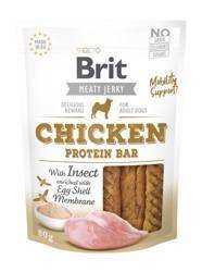 Brit Jerky Snack Chicken Protein Bar con insetto 80g