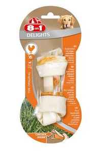 8in1 Delights Ossi XS da Masticare per Cane