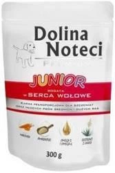 Dolina Noteci Premium Junior ricco di cuori di manzo 300g