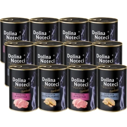 DOLINA NOTECI Premium per gatti sterilizzati ricco di torta di tacchino/pera 12x400g