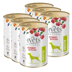 Dolina Noteci 4Vets Allergy per cani 6x400g