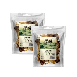 WILD FARM orecchie di agnello 2x300g snack per cani