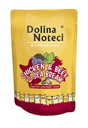 Dolina Noteci Superfood Pollo e Manzo con Gamberi 85g