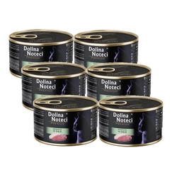 DOLINA NOTECI Premium per gatti ricco di oca 6x185 g
