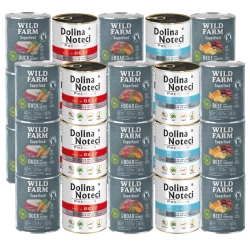 Dolina Noteci PREMIUM + WILD FARM Superfood Mix di Sapori 30x800g