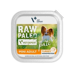 Vetexpert RAW PALEO PATE MINI adulto tacchino 150g - vaschetta tacchino