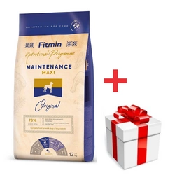 FITMIN Maxi Maintenance 12kg + una sorpresa per il vostro cane GRATIS!