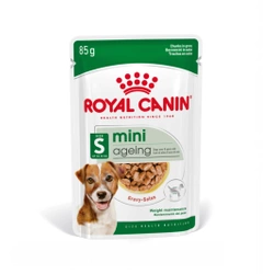 ROYAL CANIN Mini Ageing 12+ 12x85g cibo umido in salsa per cani maturi di età superiore ai 12 anni, razze di piccola taglia