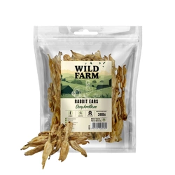 WILD FARM Orecchie di coniglio 300 g snack per cani