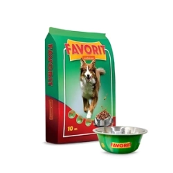 Favorit Cibo secco per cani con manzo 10 kg + ciotola GRATIS !!!