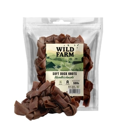 WILD FARM Nodini di anatra 500 g snack per cani