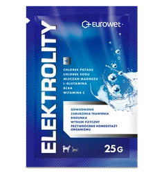 EUROWET Elettroliti per cani e gatti 25g