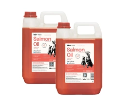 LAB V Olio di salmone per cani e gatti 2x5000ml - 3% di sconto in un set