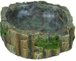 Trixie ciotola per acqua e cibo per rettili 10x2.5x7.5cm