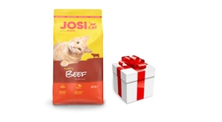 Josera JosiCat Gustoso Manzo 10kg + sorpresa per il gatto GRATIS