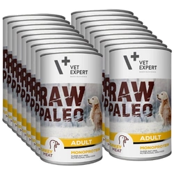 VETEXPERT Raw Paleo Adult Turkey 18x400g