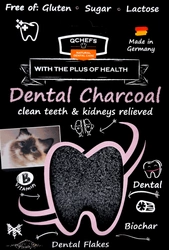 QCHEFS 2 in 1 Dental Charcoal CAT