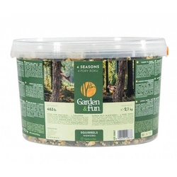 GARDEN FUN Mangime per scoiattoli - 4 stagioni 2,1 kg