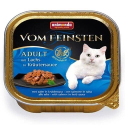 Animonda Gatto Vom Feinsten Adult Salmone in salsa di erbe 100g