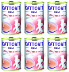 Kattovit Drink Niere/Renal pollo 6x135ml lattina
