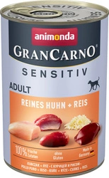 ANIMONDA GranCarno Sensitiv Adult Dog : Pollo + Riso 400g
