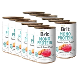 Brit Mono Protein Tonno e patata dolce 12x400g