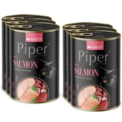 DOLINA NOTECI Piper per gatti co salmone 6x400g