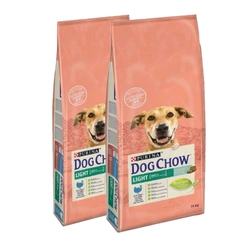 Purina Dog Chow Luce Adulto con tacchino 14kg x2