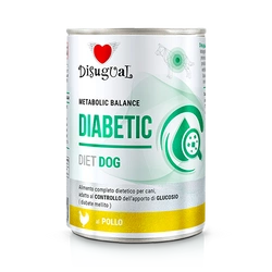 Disugual Cibo umido per cani Veterinario DIABETIC Pollo (adulto) 400 g