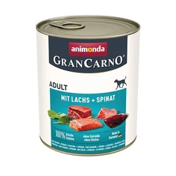 ANIMONDA GranCarno Adult Dog Salmone + Spinaci 800g