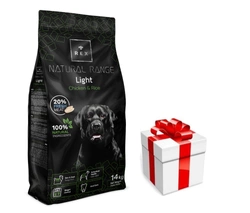 Rex Natural Range Light Pollo e Riso 14 kg + sorpresa per il cane GRATIS