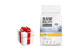 Vetexpert Raw Paleo Ultra Turkey Puppy Medium/ Large 10kg + sorpresa per il cane GRATIS