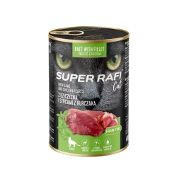 DOLINA NOTECI Super Rafi Cat P&F con selvaggina e cuori di pollo 400 g