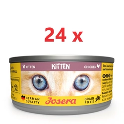 JOSERA Cat Kitten Chicken Pollo 24x85g