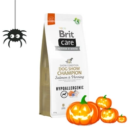 BRIT CARE Dog Hypoallergenic Dog Show Champion Salmone e Aringa 12kg
