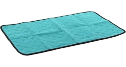 Flamingo Tappetino riutilizzabile per cuccioli verde L