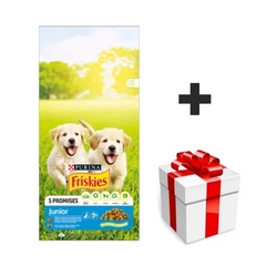 PURINA Friskies Junior 8kg + sorpresa gratuita per il cane!