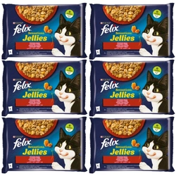 FELIX Sensations Sapori di campagna in gelatina con manzo e pollo 12x(4x85g)
