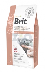Diete veterinarie Brit gf per gatti renali 400 g