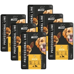 SUPER BENO Adult bustina per cani di piccola e media taglia con anatra 6x100g