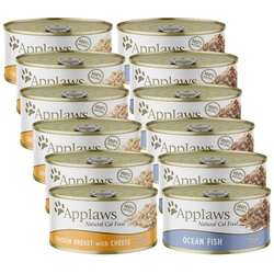 Applaws Cat Mix di Sapori 12x70g CAN