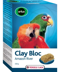 VERSELE LAGA Clay Bloc Amazon River 550g - cubo di argilla per pappagalli