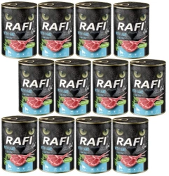 RAFI Cat Adult Sterilised con agnello 12x400g