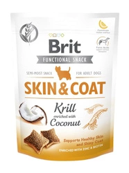 BRIT CARE DOG FUNCTIONAL SNACK SKIN&amp;COAT KRILL 150 g