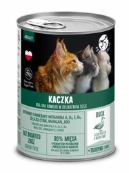 PetRepublic pezzi in salsa con anatra 400g per gatti