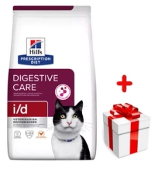 HILL'S PD Prescription Diet Feline i/d 400g + una sorpresa per il vostro gatto GRATIS!