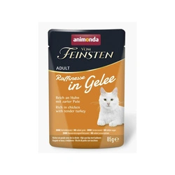 ANIMONDA Vom Feinsten Raffinesse pollo con tacchino in gelatina 85 g