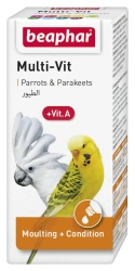 MULTI-VIT PARROTS 20ML - preparato vitaminico per pappagalli