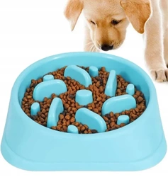 NUXIE® Ciotola per cani e gatti di grandi dimensioni 20cm (colore casuale)